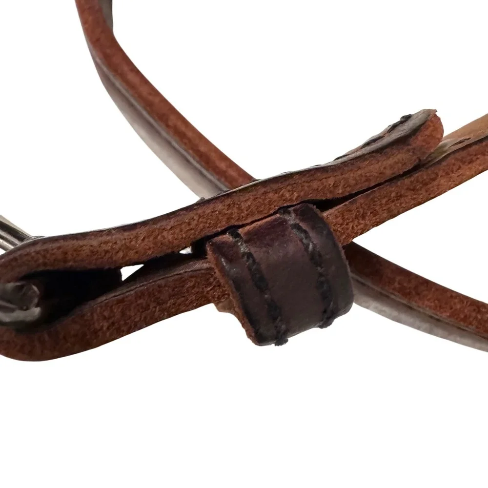 Muddy River Tactical Leather Belt Mens Sz40 Western Vintage  Distressed preloved